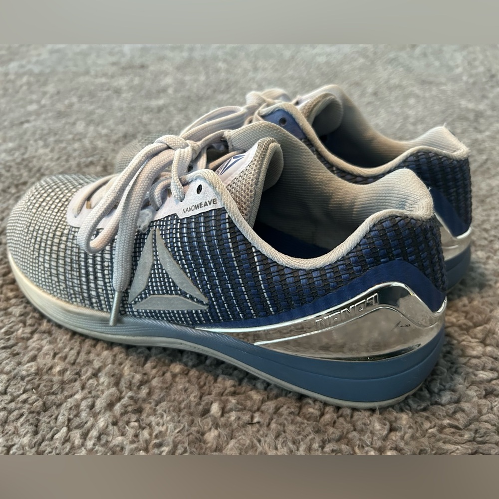 Reebok Nano 7 Purple & Silver Trainers